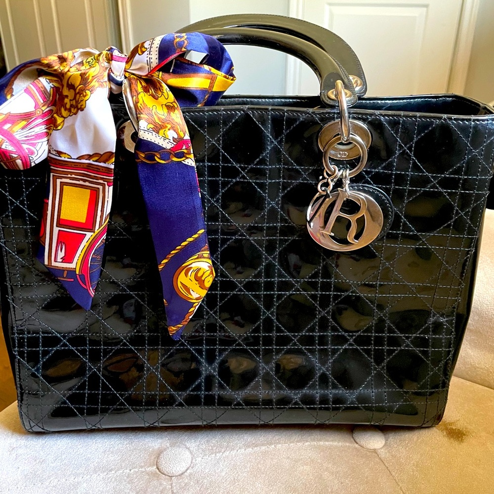 Lady Dior Patent Leather